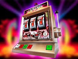 Vibrant slot machine with colorful reels and virtual sports display